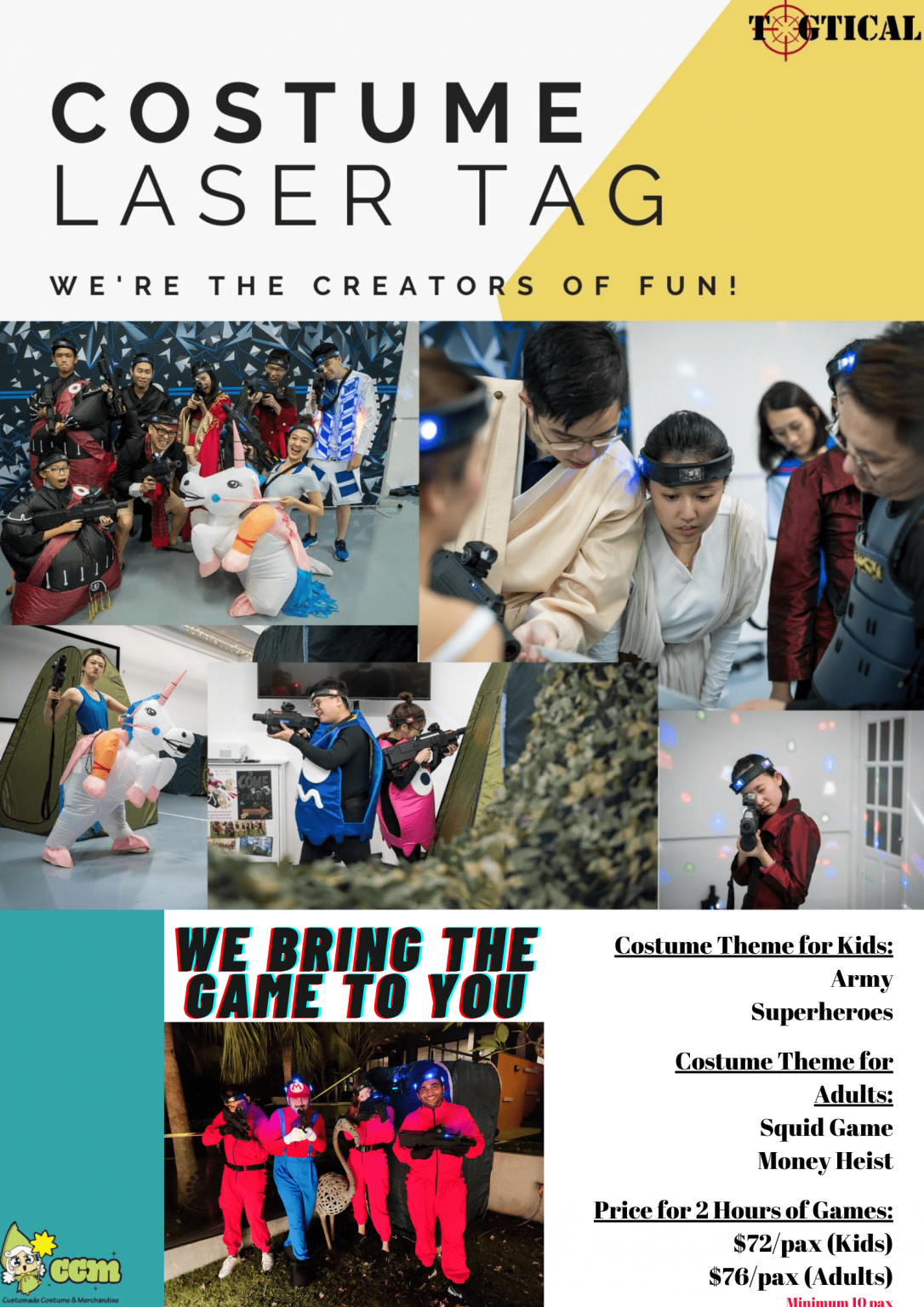 DUX Laser Tag - Singapore Laser Tag Company