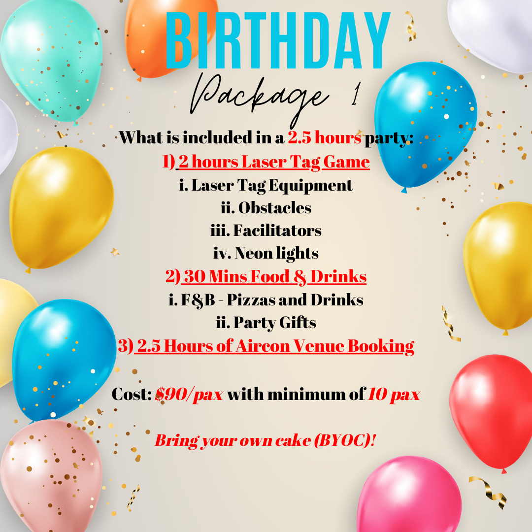 birthday laser tag