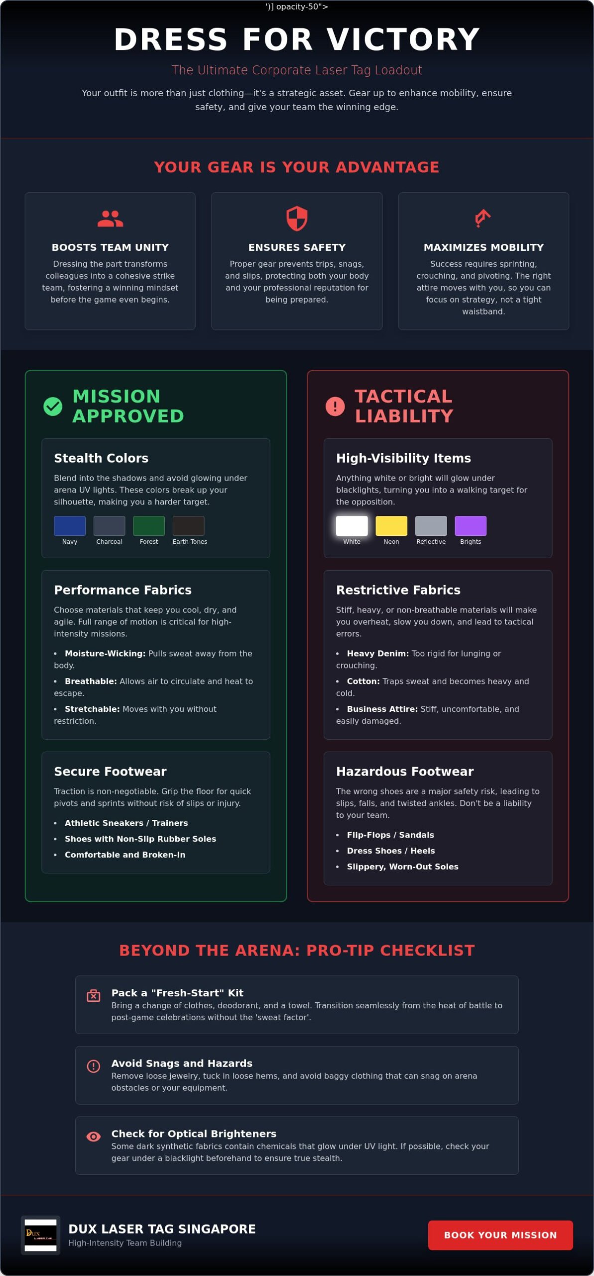 What to Wear for Corporate Laser Tag: The 2026 Tactical Dress Code