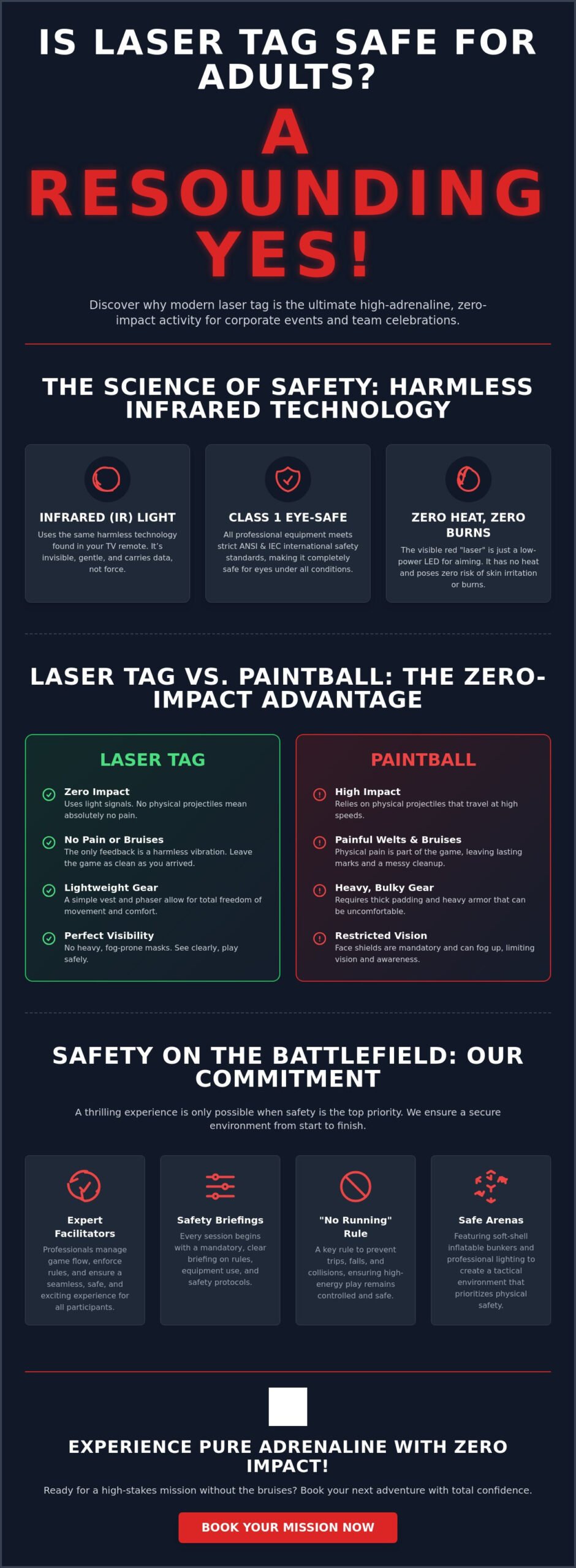 Is Laser Tag Safe for Adults? The Ultimate Safety Guide for 2026