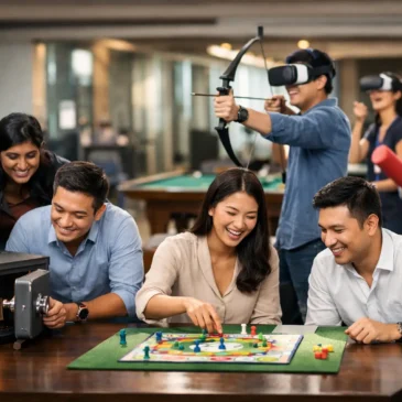 12 Indoor Group Activities Singapore Teams Actually Love