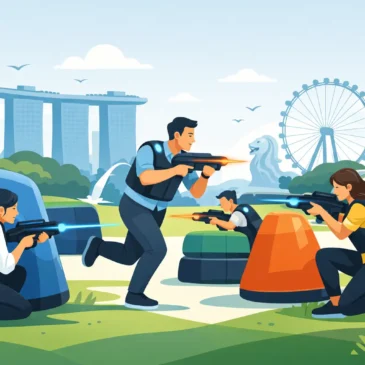 Mobile Laser Tag Singapore for Better Team Days
