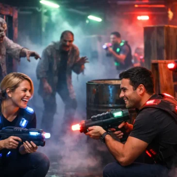 Zombie Laser Tag Experience for Teams and Parties